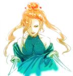  dagger final_fantasy final_fantasy_iv final_fantasy_iv_the_after hair_ornament izayoi long_hair lowres moira_(artist) ponytail smile weapon 