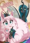  2015 changeling cute dennybutt equine fan_character female feral fluffle_puff friendship_is_magic horse mammal my_little_pony pony queen_chrysalis_(mlp) 