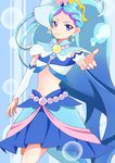  bad_id bad_pixiv_id commentary_request cure_mermaid earrings go!_princess_precure highres jewelry kaidou_minami midriff omiya_(-t) precure 