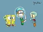  sandy_cheeks spongebob_squarepants spongebob_squarepants_(character) squidward_tentacles tagme 