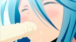  animated animated_gif food harpy ice_cream monster_girl monster_musume_no_iru_nichijou open_mouth papi_(monster_musume) sexually_suggestive solo 