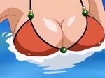  animated_gif bikini breasts erect_nipples ikkitousen large_breasts sonsaku_hakufu swimsuit 