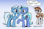  2015 cute earth_pony english_text equine fan_character female feral friendship_is_magic horn horse male mammal my_little_pony pony pony-berserker text trixie_(mlp) unicorn 