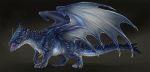  2019 bone_frill claws digital_media_(artwork) dragon feral hi_res horn isvoc membranous_wings scalie solo spines standing tongue tongue_out western_dragon wings zo&#039;tesh 
