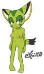  carol_tea excito female freedom_planet fur green_fur nipples nude pussy video_games wildcat 