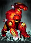  avengers highres honzawa_yuuichirou hulkbuster iron_man marvel mecha power_armor solo 