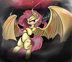  2015 bat_pony female feral flutterbat_(mlp) fluttershy_(mlp) friendship_is_magic madacon my_little_pony smile solo 