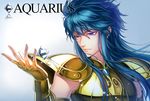  aquarius_camus armor blue_eyes blue_hair diamond full_armor long_hair male_focus product_placement saint_seiya solo yonakaforever 