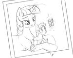  2015 daughter equine female feral friendship_is_magic horn mammal mother mother_and_daughter my_little_pony parent silfoe twilight_sparkle_(mlp) twilight_velvet_(mlp) unicorn young 