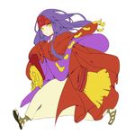  artist_request fire_emblem fire_emblem:_souen_no_kiseki headband long_hair purple_hair robe sanaki_kirsch_altina solo yellow_eyes 