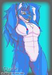  abs anthro barazoku biceps blue_fur canine dante-feline duga featureless_crotch fur male mammal manly muscles pecs shining_(series) shining_force shining_force_exa solo sourou_cerulean_wolf video_games wolf 