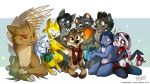  arctic_fox avian bandie bird canid canine canis christmas diti domestic_cat dragibuz dragon felid feline felis female fox giant_panda gift holidays male mammal nodin penguin rimou_(character) sanlich shalinka_(character) spihanor szurky titash_(character) ursid wolf 