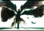 bad_end black_wings cloak dark_persona feathered_wings fire_emblem fire_emblem:_kakusei gimurei male_my_unit_(fire_emblem:_kakusei) multiple_wings my_unit_(fire_emblem:_kakusei) simple_background spoilers sword weapon white_background wings zettaiiya 