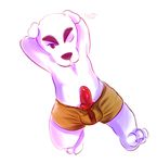  animal_crossing animal_genitalia anthro canine canine_penis dog erection glitter_trap_boy k.k._slider knot male mammal nintendo penis solo video_games 