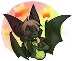  banana bat biobatz bong drugs fangs food fruit icon invalid_tag long_tongue mammal marijuana tongue wings zombie_deer 