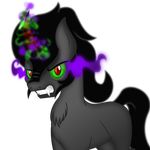  2015 absurd_res alpha_channel equine feral friendship_is_magic hi_res horn king_sombra_(mlp) male mammal my_little_pony theshadowstone unicorn 
