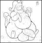  balls belly big_balls big_belly big_penis dragon eating erection feral food gastropod goo goodra male nintendo nude obese open_mouth overweight penis pfh pok&eacute;mon scalie simple_background slime slug solo tongue video_games 