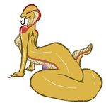  anthro breasts dildo female lamia mediocre_scrublord reptile scalie sex_toy snake solo toy video_games viper_(x-com) x-com 