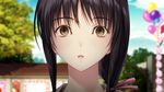  black_hair empty_eyes game_cg ichikawa_saasha nadeshiko_(neyuki_no_genei) neyuki_no_gen'ei open_mouth surprised yellow_eyes 