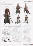  absurdres artist_request black_pants blazblue concept_art heterochromia highres japanese_clothes male_focus official_art pants ragna_the_bloodedge sleeveless sword weapon 