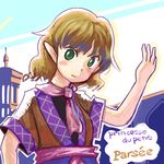  french green_eyes maku_(wasabishock) mizuhashi_parsee pointy_ears scarf short_hair solo touhou 