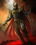  armor cape claws hayaken horns kamen_rider kamen_rider_kuuga_(series) n-daguva-zeba spikes 