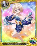  artist_request bishop_(chess) blonde_hair card_(medium) character_name chess_piece gasper_vladi high_school_dxd japanese_clothes kimono male_focus official_art otoko_no_ko pointy_ears red_eyes short_hair solo torn_clothes trading_card 