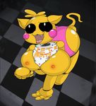  animatronic avian bird blpanda breasts cat chicken clothing cute feline female five_nights_at_freddy&#039;s five_nights_at_freddy&#039;s_2 invalid_tag machine mammal nipples pants robot toy_chica_(fnaf) video_games 