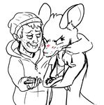  anthro blush bojack_horseman duo female human male mammal mia_mckibben mouse pen rodent sketch todd_chavez unknown_artist 