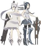  2girls armored_core armored_core:_for_answer from_software gun mecha_musume multiple_girls otsdarva stasis weapon white_glint 