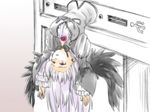  computer farge rozen_maiden solo suigintou usb white_hair wings 