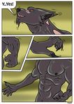  anubis blush claws deity goo male muscles possession rex_equinox transformation 