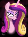  2013 equine female friendship_is_magic hair horn killryde mammal multicolored_hair my_little_pony portrait princess_cadance_(mlp) purple_eyes solo winged_unicorn wings 