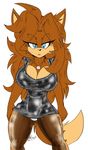  2015 akatsukishiranui-fox anthro big_breasts breasts canine cleavage clothed clothing fan_character female fox mammal sonic_(series) 