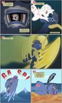  2015 comic equine fan_character female ghost horse male mammal mlp-silver-quill my_little_pony pony ship smoke spirit underwater water 