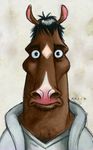  anthro arica_tuesday_(artist) bojack_horseman bojack_horseman_(character) clothed clothing equine horse male mammal portrait 