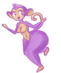 breasts female looking_at_viewer mammal monkey primate shantae shantae_(series) solo thick_thighs unknown_artist 