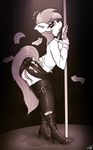  animal_genitalia anthro artist_replica blush boots clothing equine female footwear friendship_is_magic hair horse invalid_tag mammal money my_little_pony pole pole_dance replica replica_(artist) sweetie_belle_(mlp) undressing 