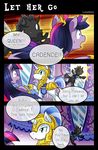  2015 changeling comic dialogue english_text equine female feral friendship_is_magic group horn male mammal my_little_pony royal_guard_(mlp) text twilight_sparkle_(mlp) unicorn vavacung winged_unicorn wings 