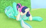  2015 blush bonbon_(mlp) butt clitoris cunnilingus cutie_mark daf duo earth_pony equine eyes_closed female female/female feral friendship_is_magic fur green_fur hair horn horse licking lying lyra_heartstrings_(mlp) mammal multicolored_hair my_little_pony on_back open_mouth oral outside pony pussy sex spread_legs spreading tongue tongue_out two_tone_hair underhoof unicorn vaginal 