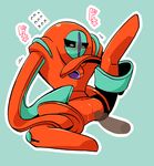  alien blush deoxys disembodied_penis duo female human japanese_text kageyama legendary_pok&eacute;mon male male/female mammal nintendo penis pok&eacute;mon pussy sweat text video_games 