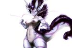  breasts dragon female horn looking_at_viewer nipples nude pussy solo watsup 
