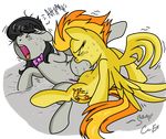  2015 ahegao bow earth_pony equine eyes_closed female female/female feral feral_on_feral friendship_is_magic horse mammal my_little_pony nude octavia_(mlp) open_mouth pegasus pony pussy pussy_juice sex shaking sorcerushorserus spitfire_(mlp) sweat tongue tribadism wings wonderbolts_(mlp) 