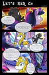  2015 changeling comic dialogue english_text equine female feral friendship_is_magic group horn male mammal my_little_pony royal_guard_(mlp) text twilight_sparkle_(mlp) unicorn vavacung winged_unicorn wings 