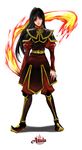  armor avatar:_the_last_airbender avatar_(series) azula bad_id bad_pixiv_id belt black_hair character_name crying crying_with_eyes_open element_bending fingernails fire hair_over_one_eye highres long_hair mokking nickelodeon puffy_sleeves pyrokinesis sharp_fingernails single_tear solo tears yellow_eyes 