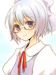  bespectacled cirno glasses hinnu@ao smile solo touhou 