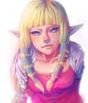  blonde_hair blue_eyes lips long_hair papabay pointy_ears princess_zelda smile solo the_legend_of_zelda the_legend_of_zelda:_skyward_sword 