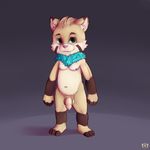  absurd_res alternate_version_available balls barefoot chest_tuft chubby digital_media_(artwork) flaccid front_view fur furfit hi_res humanoid_penis league_of_legends looking_at_viewer male moobs nipples nude penis signature solo standing tuft uncut video_games yordle 