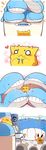  azuma_minatsu comic gen_1_pokemon gen_3_pokemon gen_5_pokemon heart highres joltik no_humans pikachu pokemon pokemon_(creature) translation_request wailord 