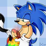  ambiguous_gender butt duo erection green_eyes hot_dogging male open_mouth penis sex solo_focus sonic_(series) sonic_the_hedgehog spice5400 